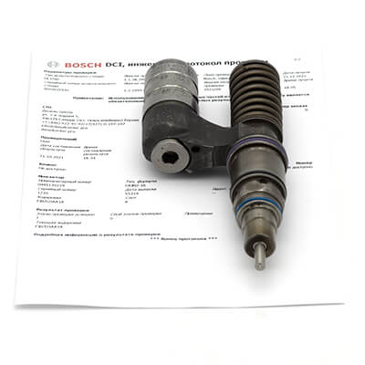 Проверка насос форсунки Scania