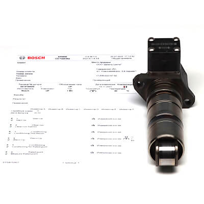 Ремонт насосной секции BOSCH 