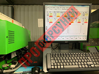Экран авторизованного стенда с заводскими программами тестирования форсунок